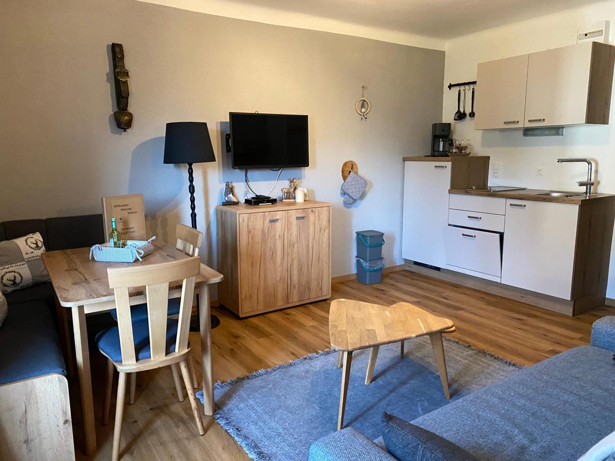Appartement Kuhglocken Ferienhaus Fuenf Sinne デーブリアッハ エクステリア 写真